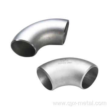 titanium elbow for pharmaceutical industry